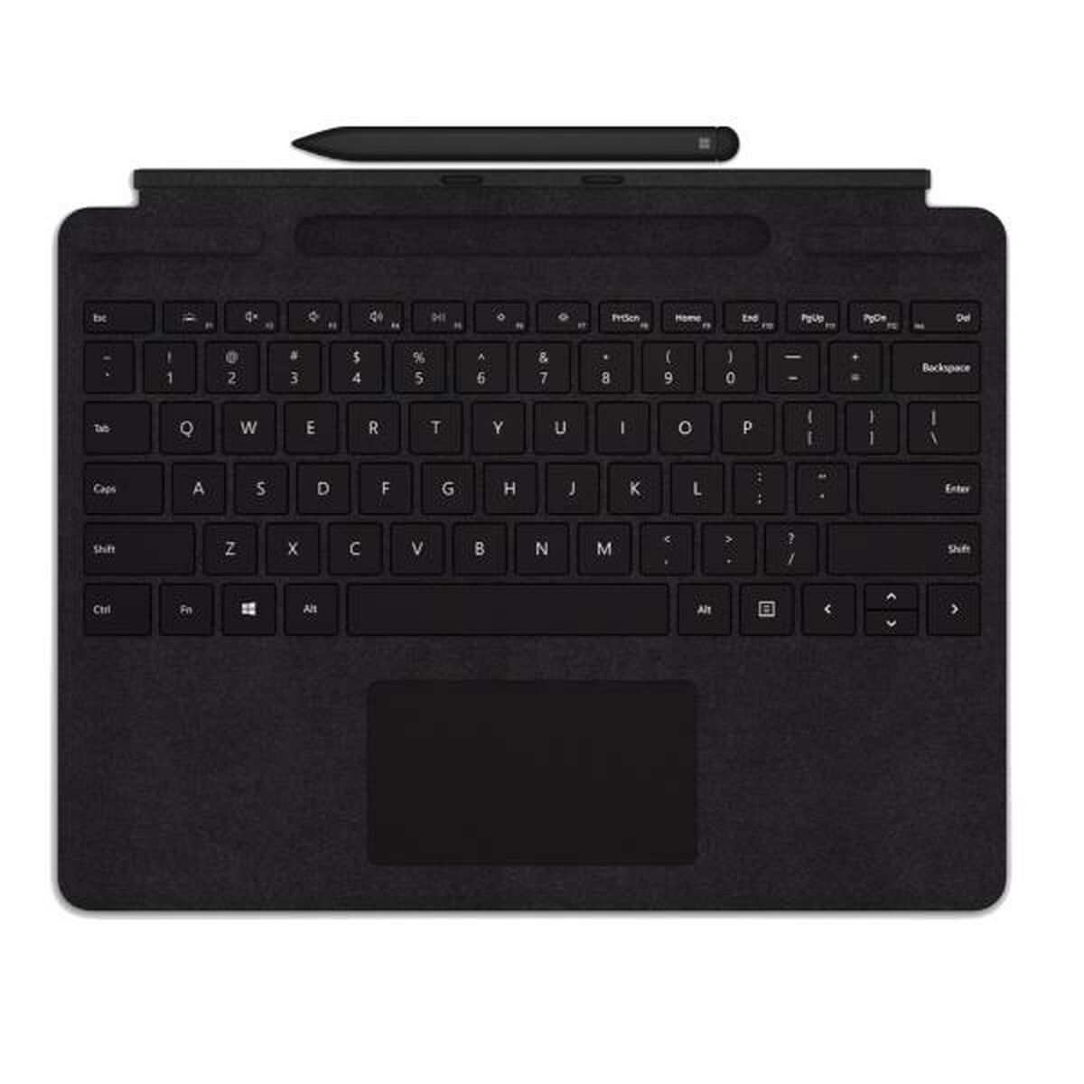 Tangentbord Microsoft 8X8-00152 Svart Qwerty Spanska