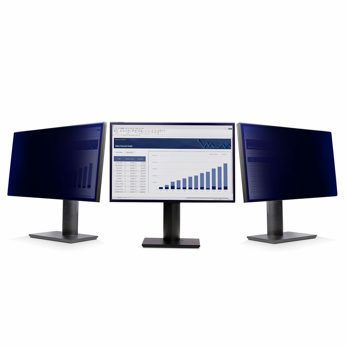 Kabel HDMI Startech 2769A-PRIVACY-SCREEN Svart - 2
