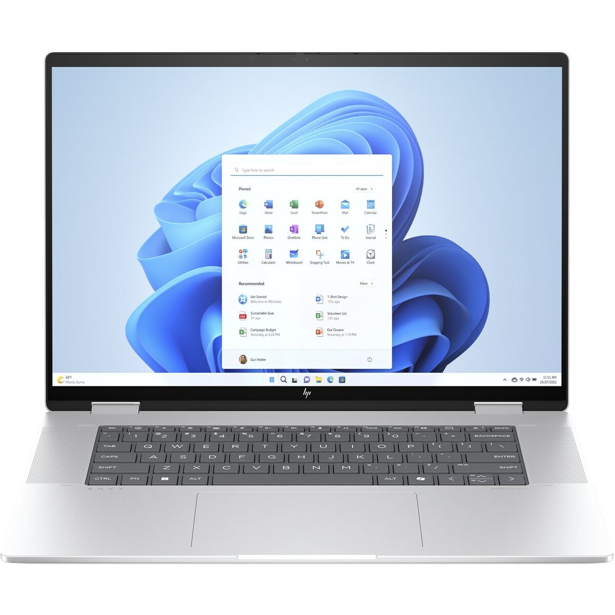 Bärbar dator HP A58T5EA 16" Intel Core Ultra 7 155u 16 GB RAM 1 TB SSD