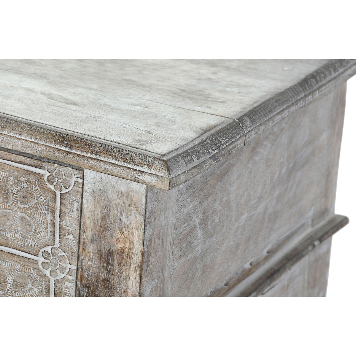 Hallmöbel med 2 lådor DKD Home Decor Vit Brun 91 x 42 x 81 cm - 7