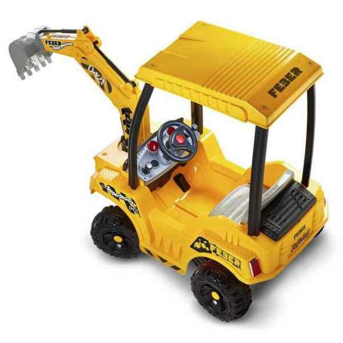 Grävmaskin Feber 800012320 Batteri 12V (164 x 108 x 68 cm) - 5