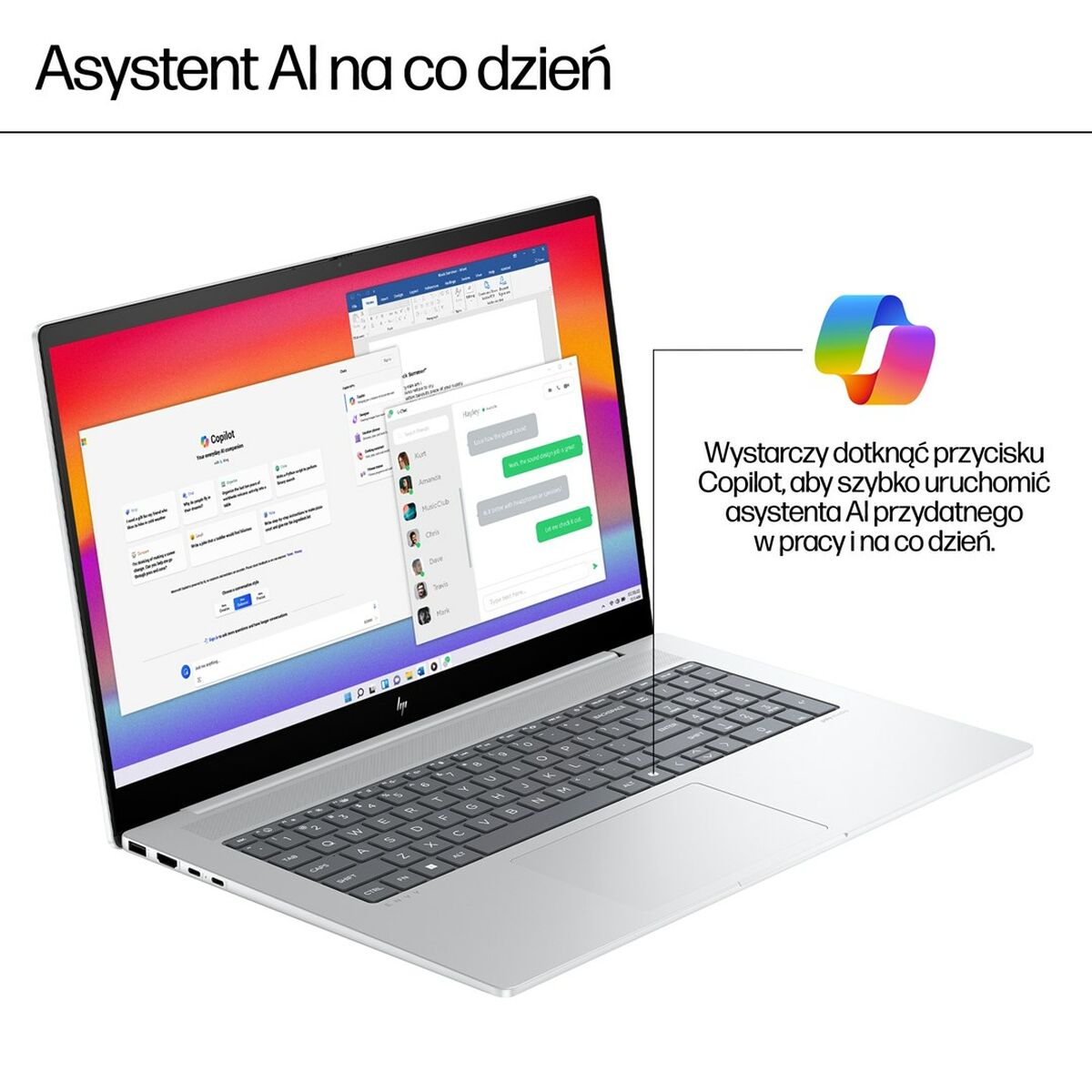 Bärbar dator HP A58TKEA 17,3" Intel Evo Core Ultra 5 125H 16 GB RAM 1 TB SSD - 6