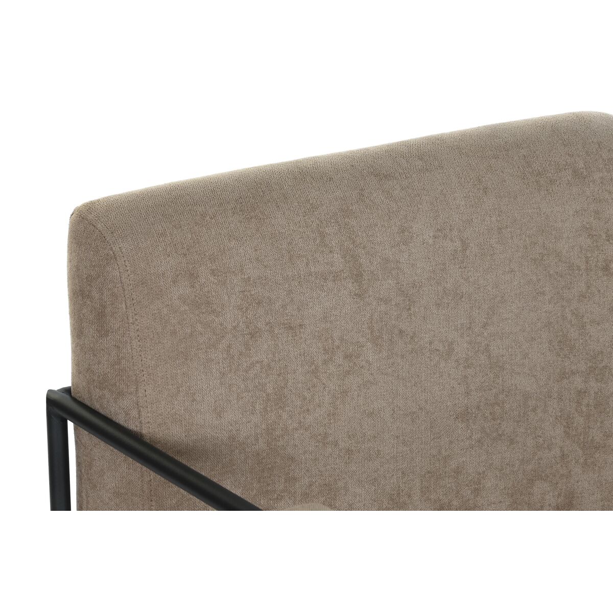 Fåtölj DKD Home Decor Brun Svart 64 x 69,5 x 76 cm 66 x 69,5 x 78 cm - 4