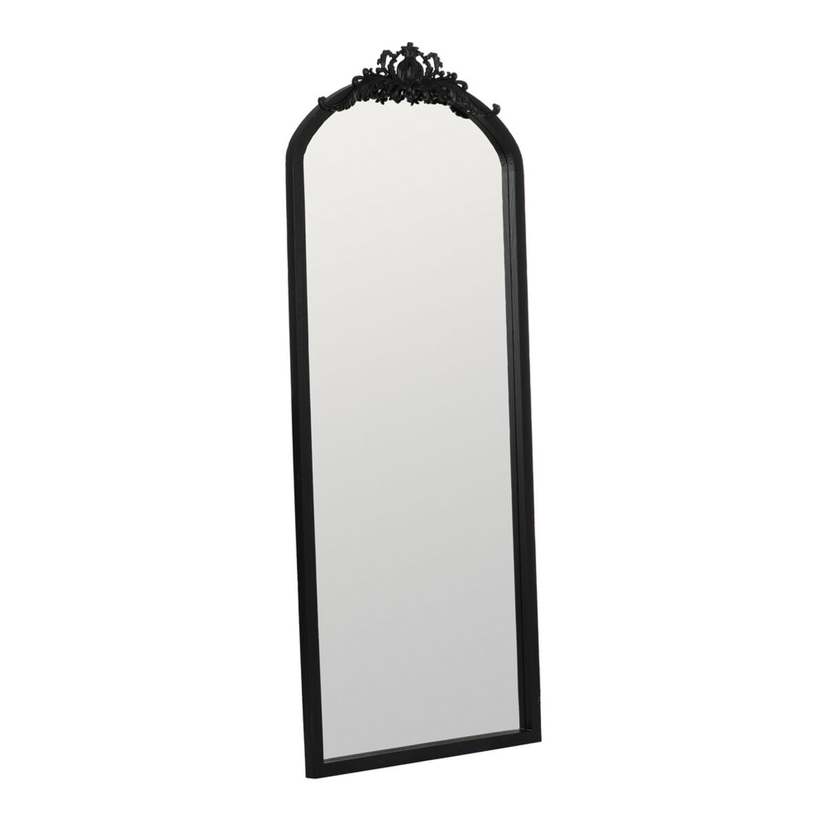 Väggspegel Svart Vertikalt 75 x 183 x 4,5 cm