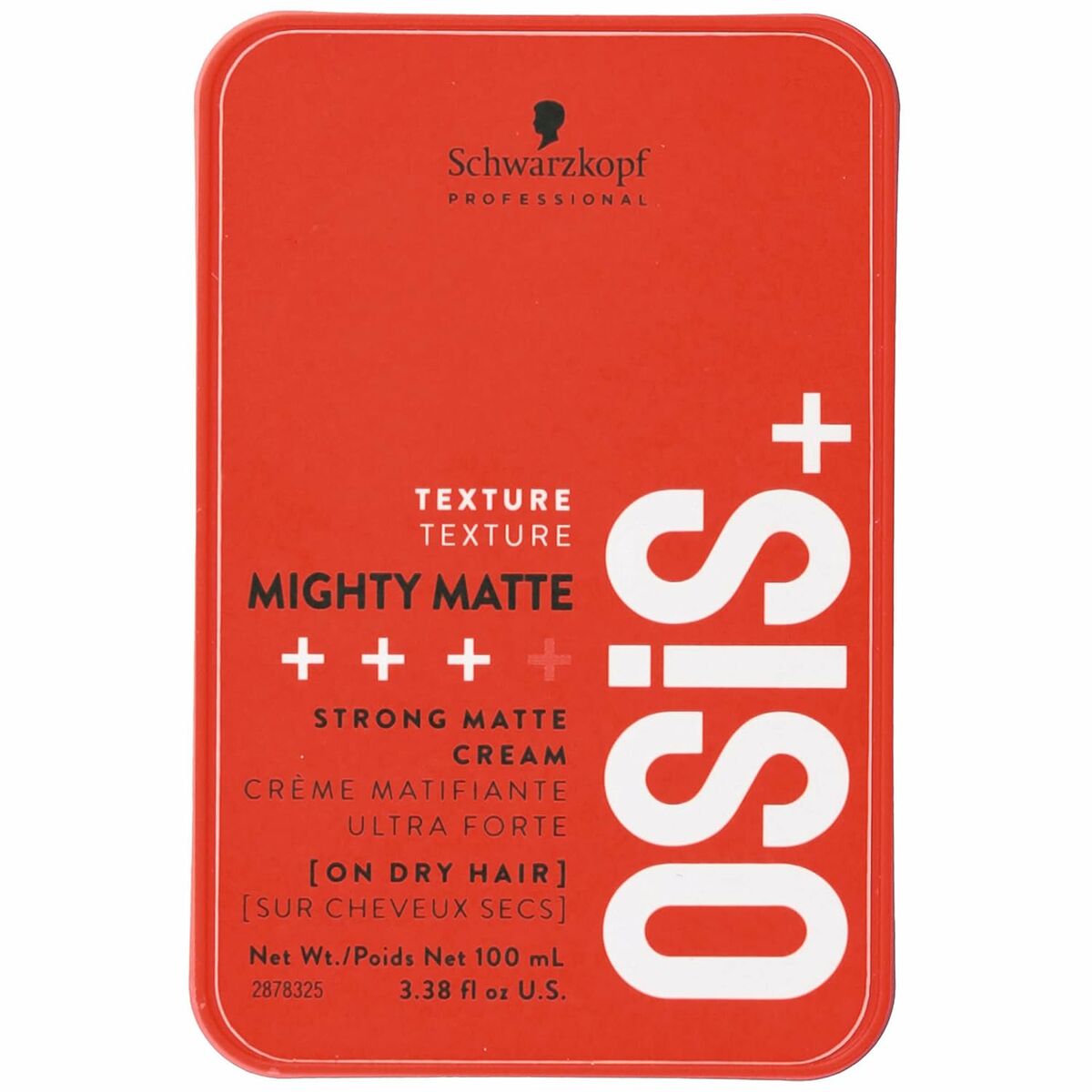 Extra stark hårfixerande kräm Schwarzkopf Osis+ Texture Mighty Matte 100 ml