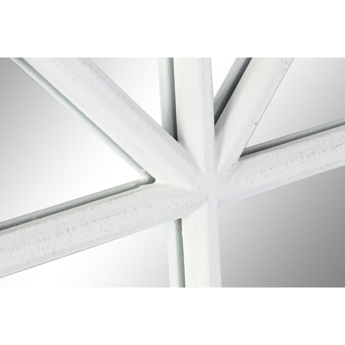 Väggspegel Home ESPRIT Vit Fönster 80 x 3,5 x 140 cm - 3
