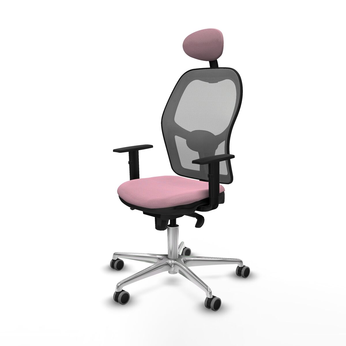 Kontorsstol med nackstöd Jorquera Piqueras y Crespo 1D086G1 Rosa - 2