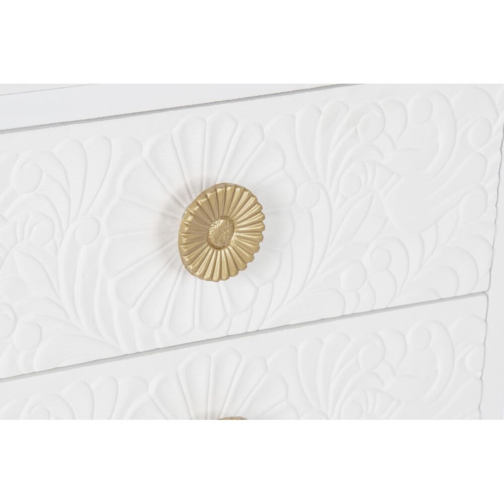 TV-möbler DKD Home Decor Vit Gyllene Gran Trä MDF 120 x 42 x 54 cm - 6