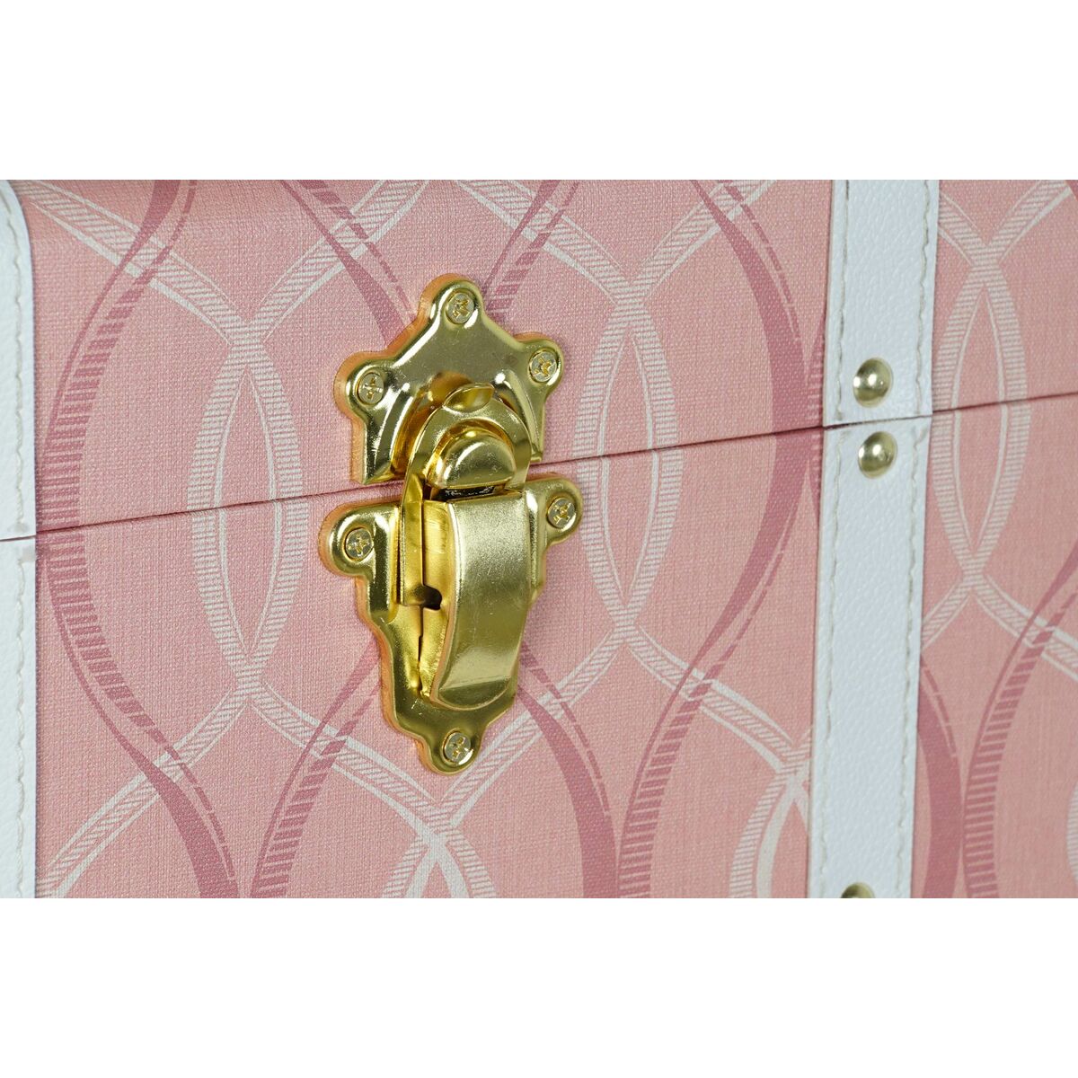 Koffertset DKD Home Decor Polyuretan Trä MDF (60 x 35 x 41 cm) - 3