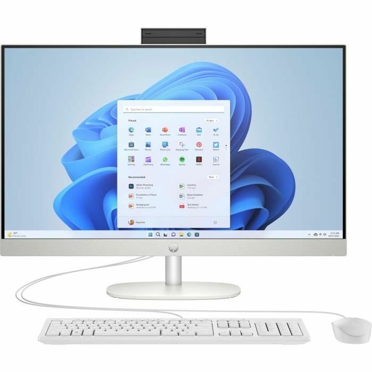 All in One HP 27" 16 GB RAM 512 GB SSD Azerty Franska