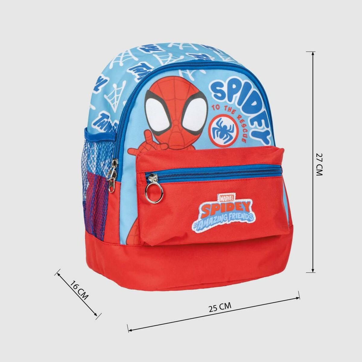 Vandringsryggsäck Spidey Barn 25 x 27 x 16 cm Röd 23 x 27 x 15 cm - 6