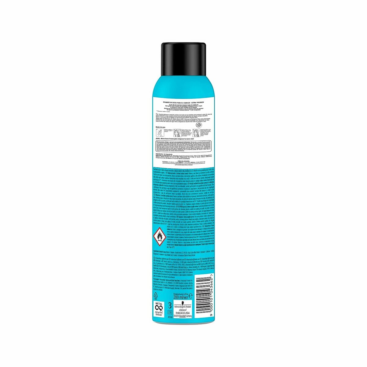 Torrschampo Schwarzkopf Extra Volume 200 ml - 2