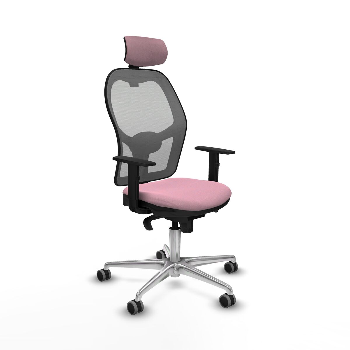 Kontorsstol med nackstöd Piqueras y Crespo 1D086G2 Rosa