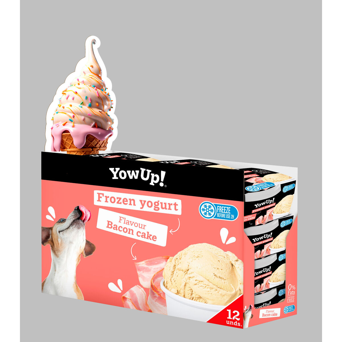 Hundmat YowUp Bacon 12 antal - 2
