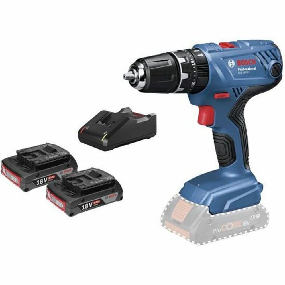 Elektrisk skruvmejsel BOSCH GSB 18V-21 PROFESSIONAL