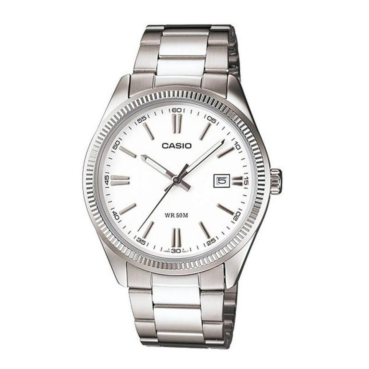 Herrklocka Casio DATE WHITE (Ø 30 mm) (Ø 32 mm) - 3