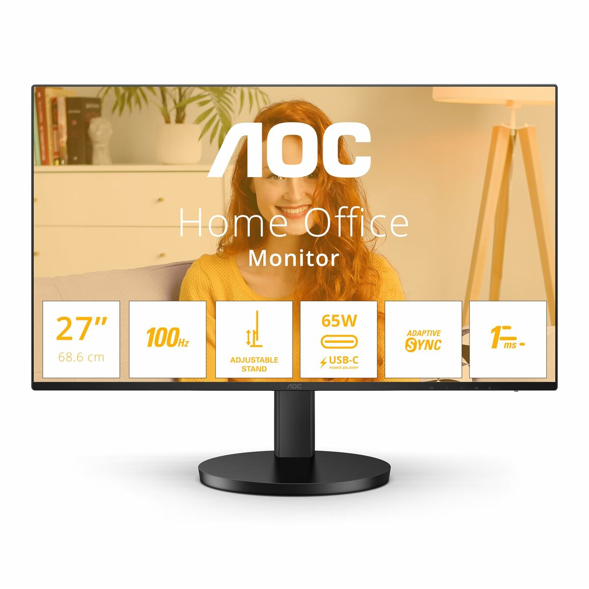 Monitor Gaming AOC Q27B3CF2 Quad HD 27" - 2