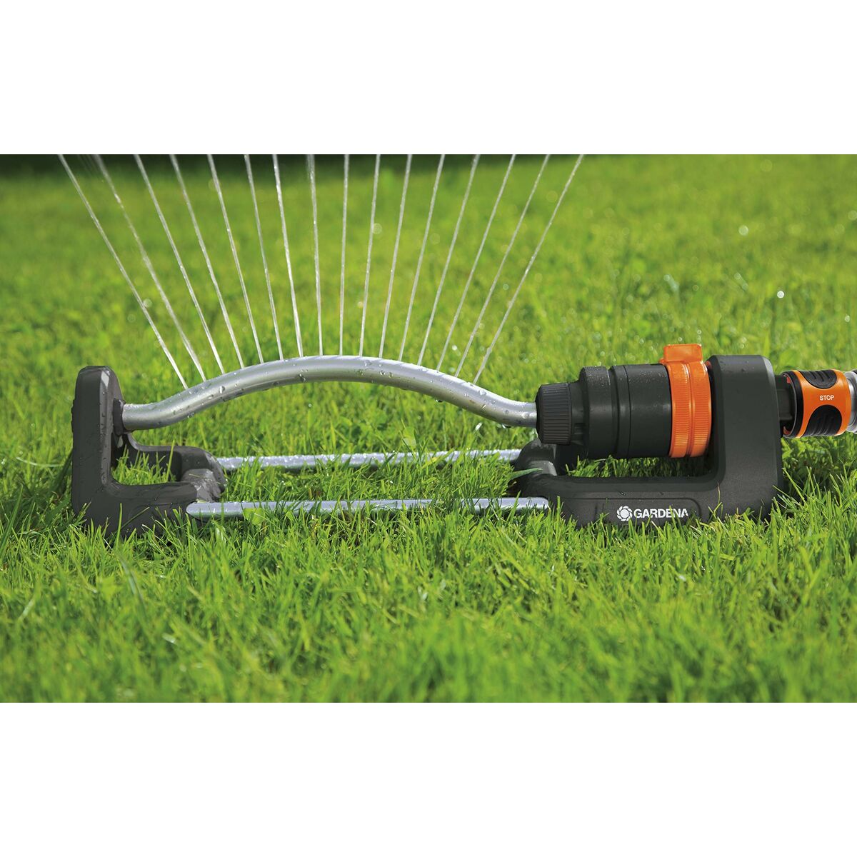 Sprinkler Gardena Aqua S Metall polypropen 220 m² - 3