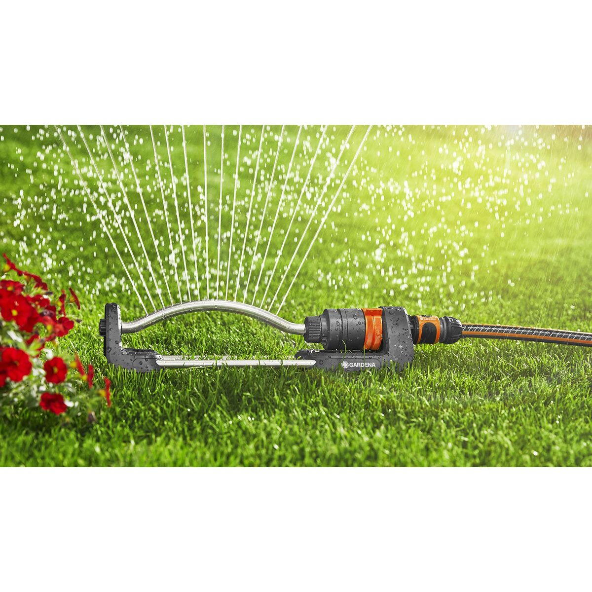 Sprinkler Gardena Aqua S Metall polypropen 220 m² - 5