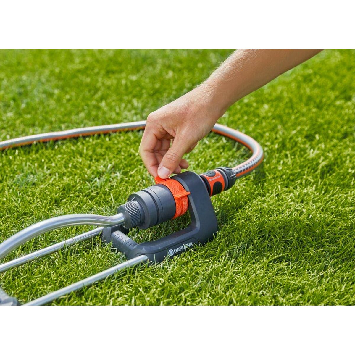 Sprinkler Gardena Aqua S Metall polypropen 220 m² - 8