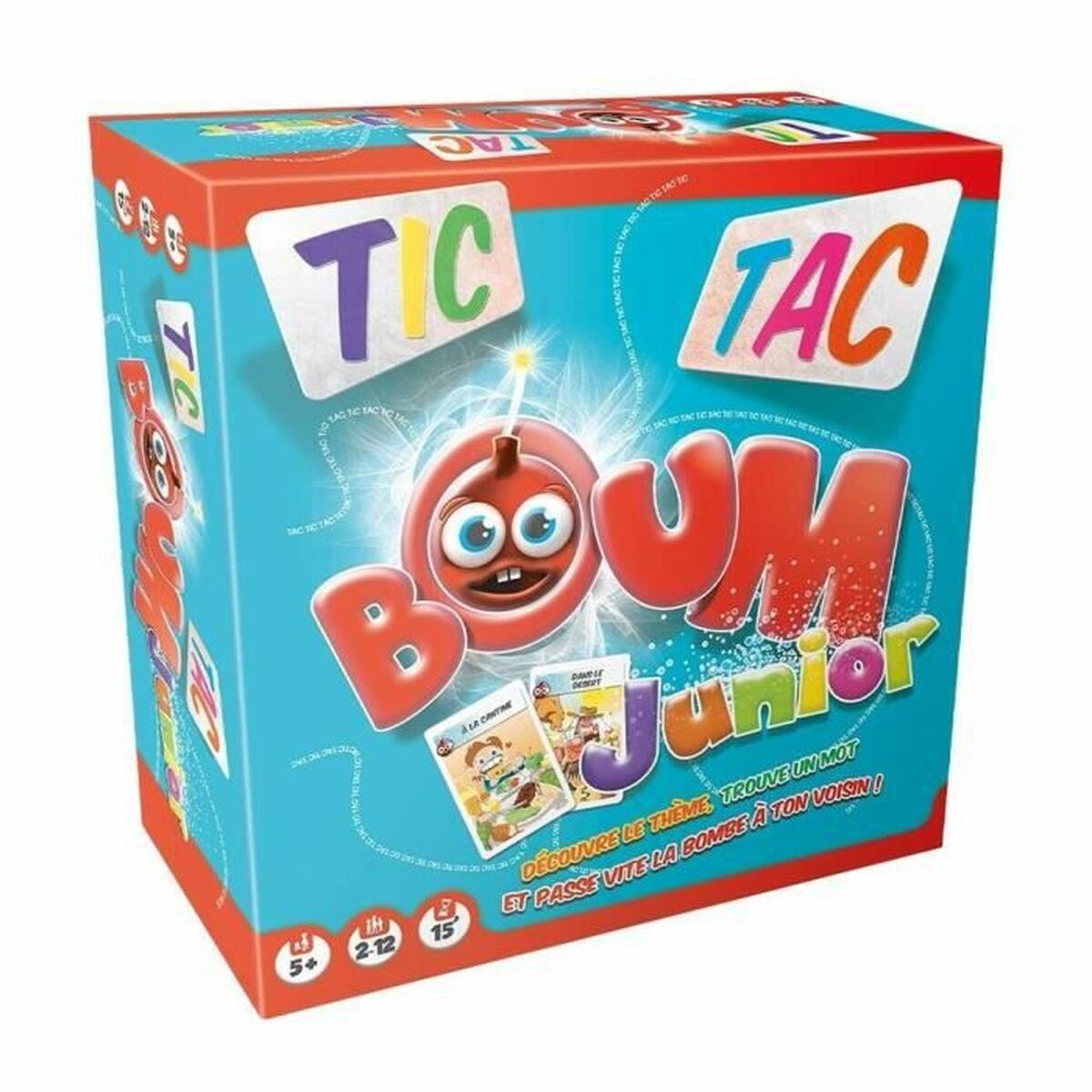 Sällskapsspel Asmodee Tic tac BOOM 11 x 8 x 22 cm - 2