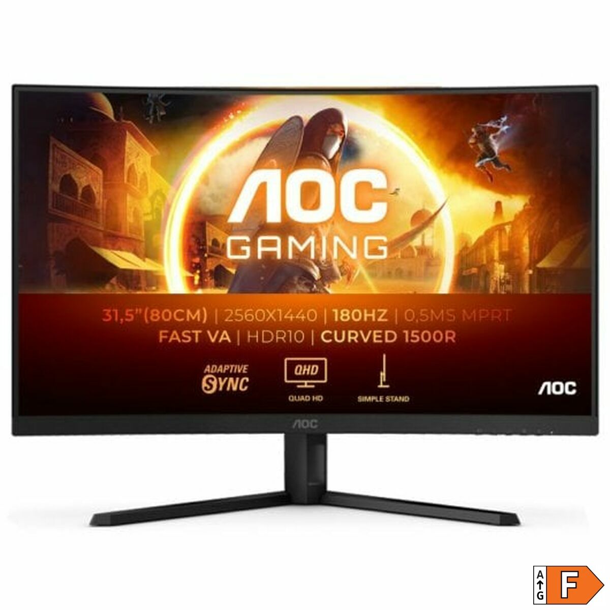 Monitor Gaming AOC CQ32G4VE Quad HD 32" - 2