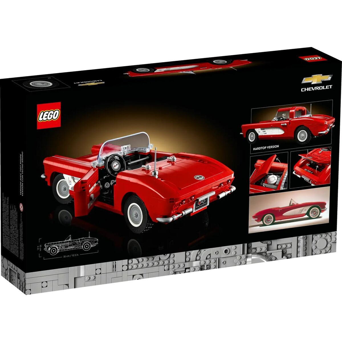 Playset Lego Icons: Corvette 10321 1210 Delar 14 x 10 x 32 cm - 2
