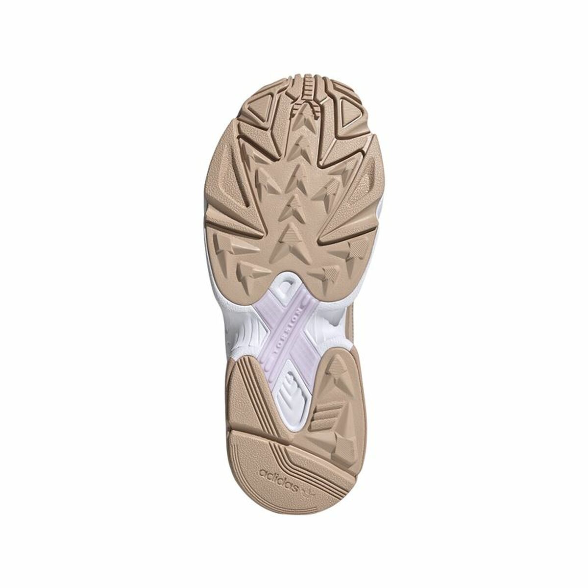 Gymnastiksko, Dam Adidas Originals Falcon Brun - 10
