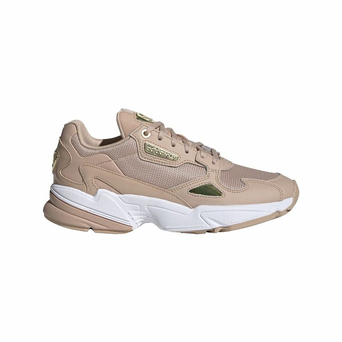 Gymnastiksko, Dam Adidas Originals Falcon Brun - 5
