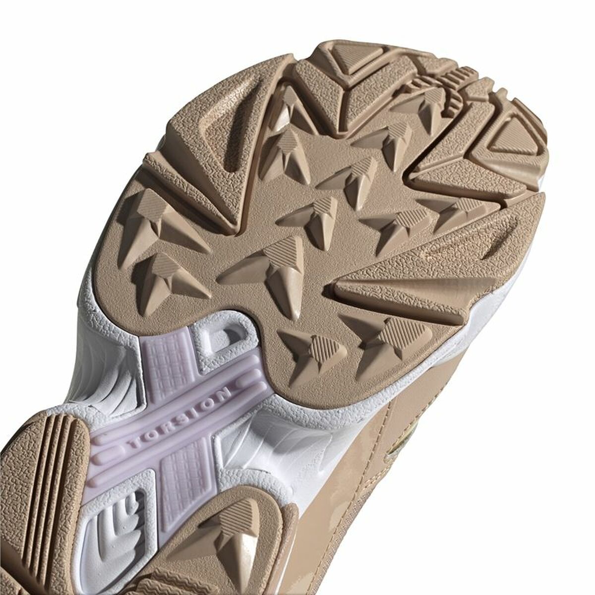 Gymnastiksko, Dam Adidas Originals Falcon Brun - 7