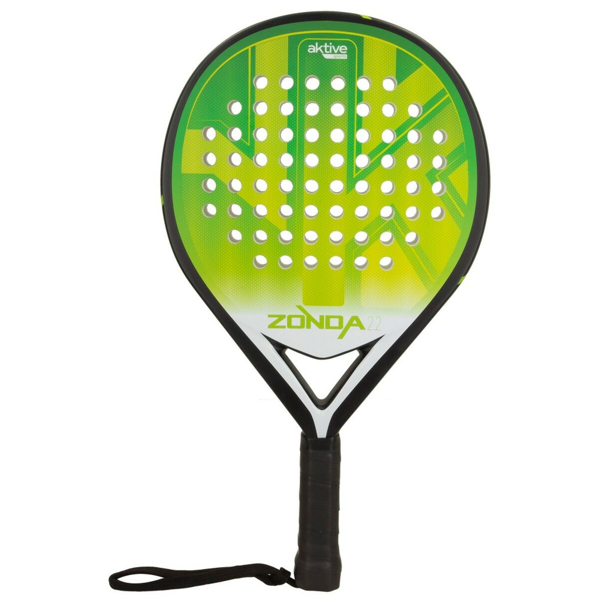 Squashracket Aktive Svart/Grön (4 antal) - 6