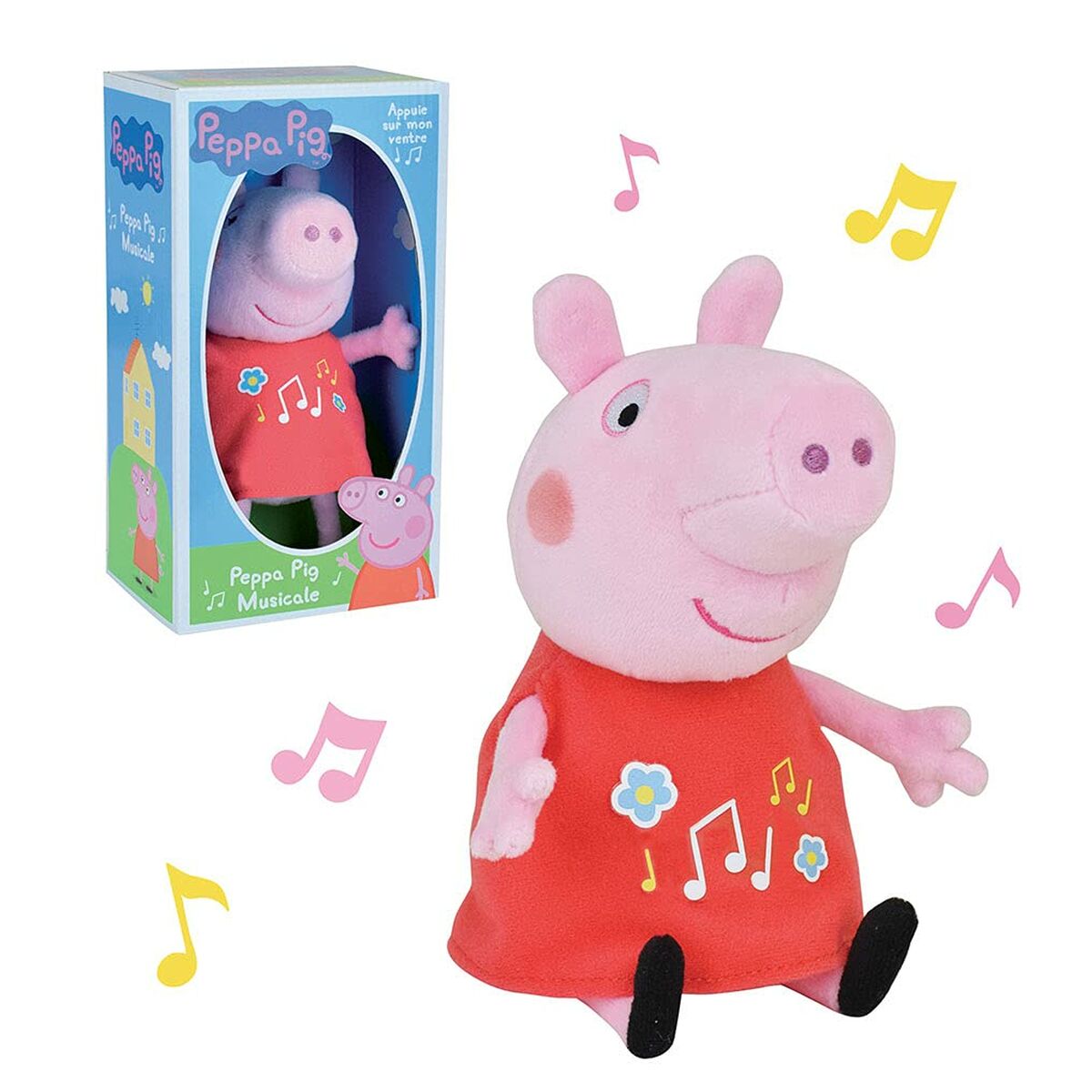 Mjukisleksak Jemini Peppa Pig Musik 20 cm - 16