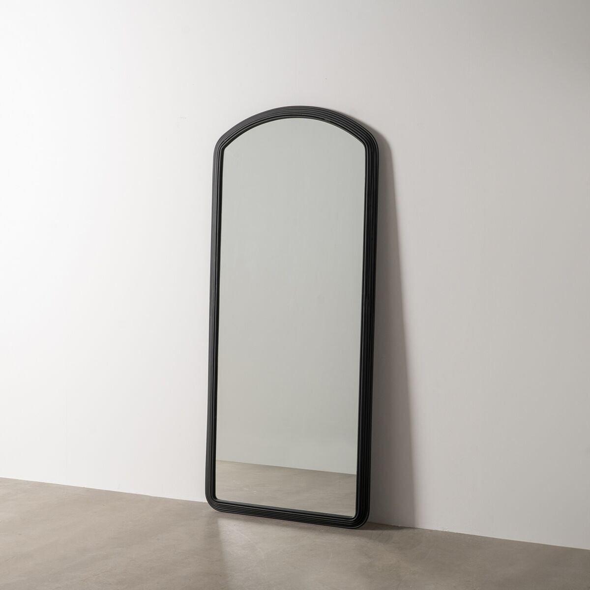 Väggspegel Svart 81 x 4 x 182 cm - 2