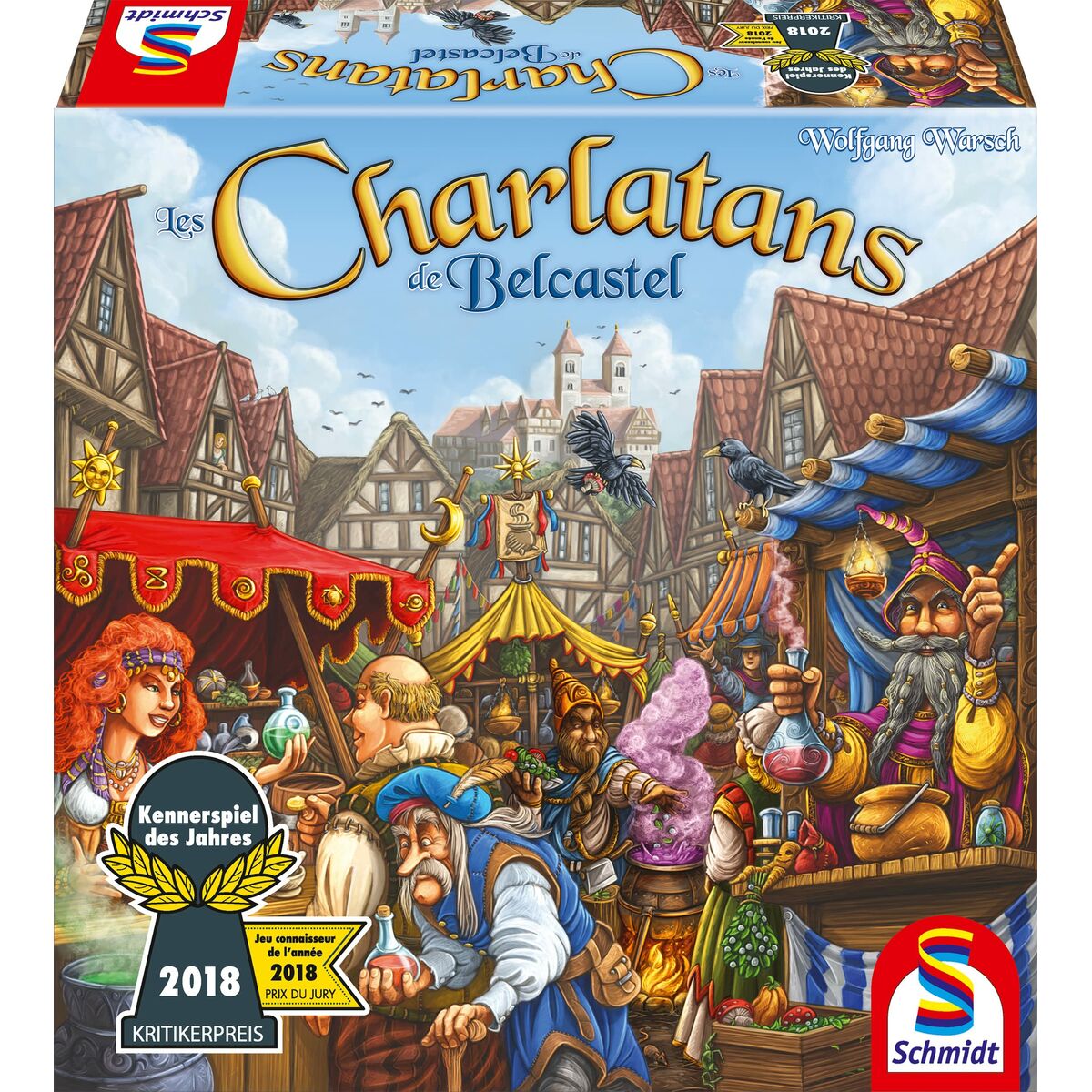 Sällskapsspel Schmidt Spiele Charlatans de Bescastel 30 x 8 x 30 cm