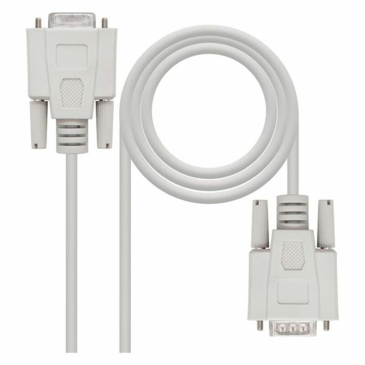 Kabel NANOCABLE 10.14.0202 PUERTO SERIE DB9 RS232 1,8 M - 25