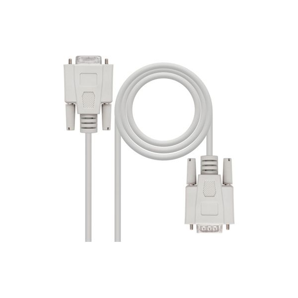 Kabel NANOCABLE 10.14.0202 PUERTO SERIE DB9 RS232 1,8 M - 4