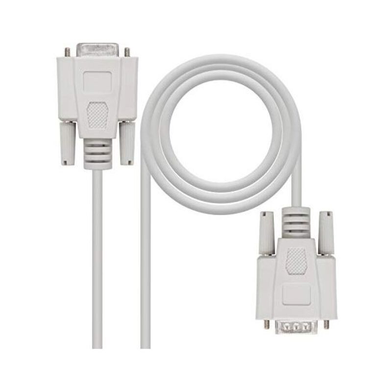 Kabel NANOCABLE 10.14.0202 PUERTO SERIE DB9 RS232 1,8 M - 8