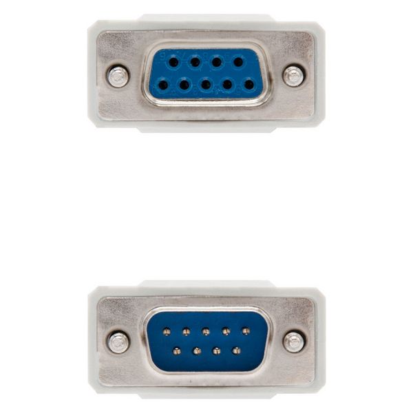 Kabel NANOCABLE 10.14.0202 PUERTO SERIE DB9 RS232 1,8 M - 5