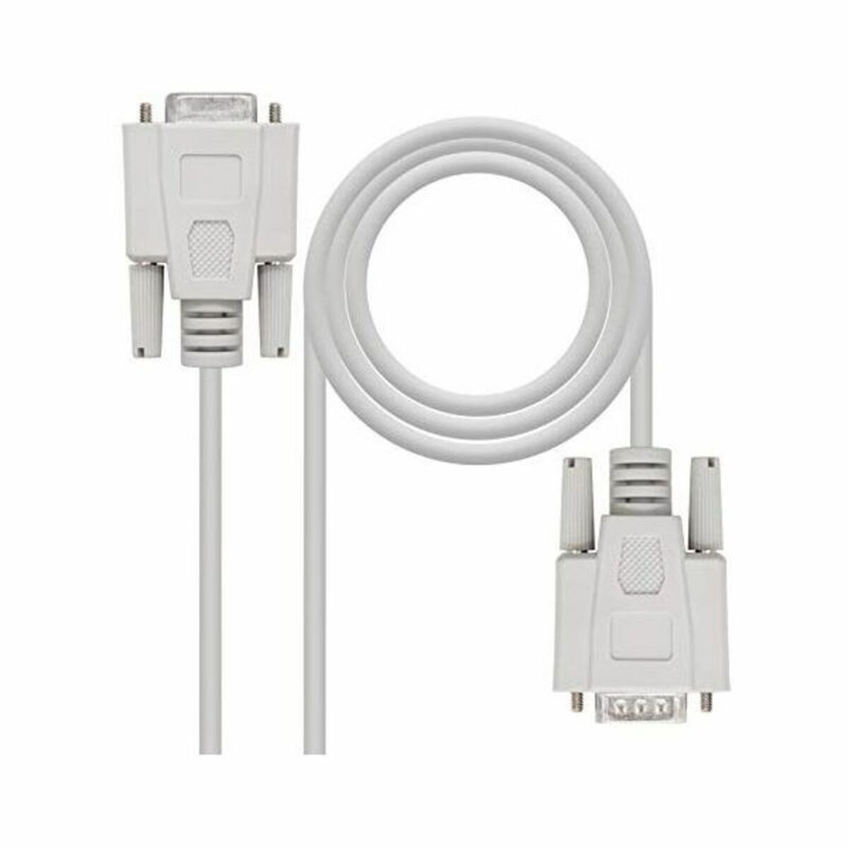 Kabel NANOCABLE 10.14.0202 PUERTO SERIE DB9 RS232 1,8 M - 15