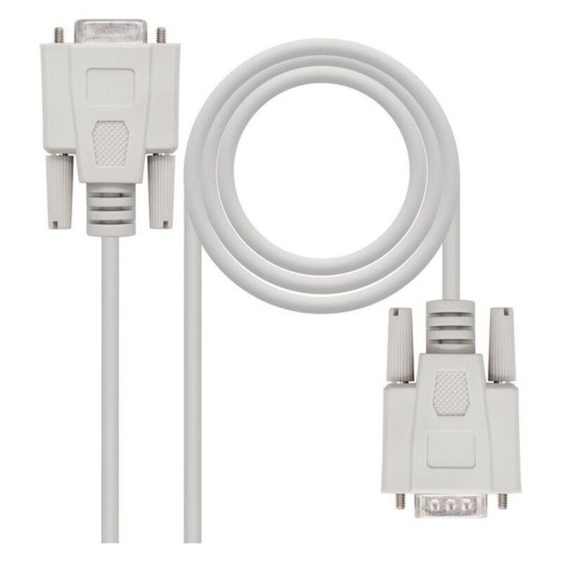 Kabel NANOCABLE 10.14.0202 PUERTO SERIE DB9 RS232 1,8 M - 12