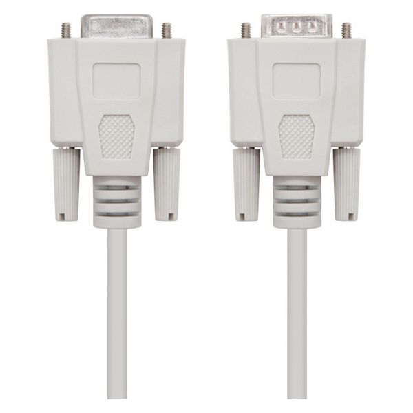 Kabel NANOCABLE 10.14.0202 PUERTO SERIE DB9 RS232 1,8 M - 3