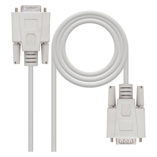 Kabel NANOCABLE 10.14.0202 PUERTO SERIE DB9 RS232 1,8 M - 7