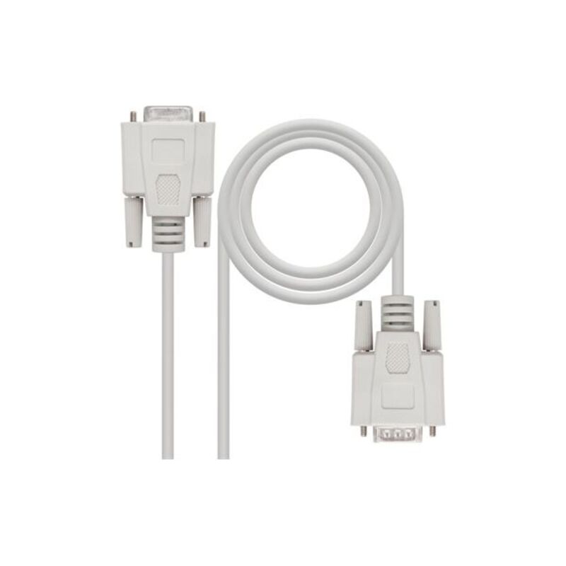 Kabel NANOCABLE 10.14.0202 PUERTO SERIE DB9 RS232 1,8 M - 9