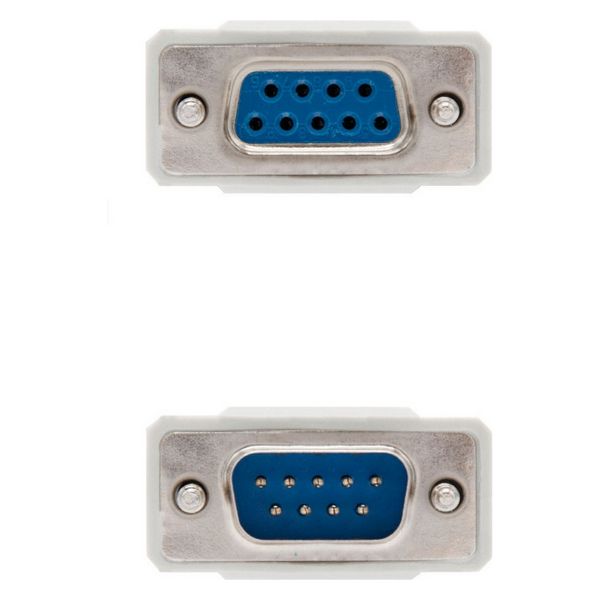 Kabel NANOCABLE 10.14.0202 PUERTO SERIE DB9 RS232 1,8 M - 2