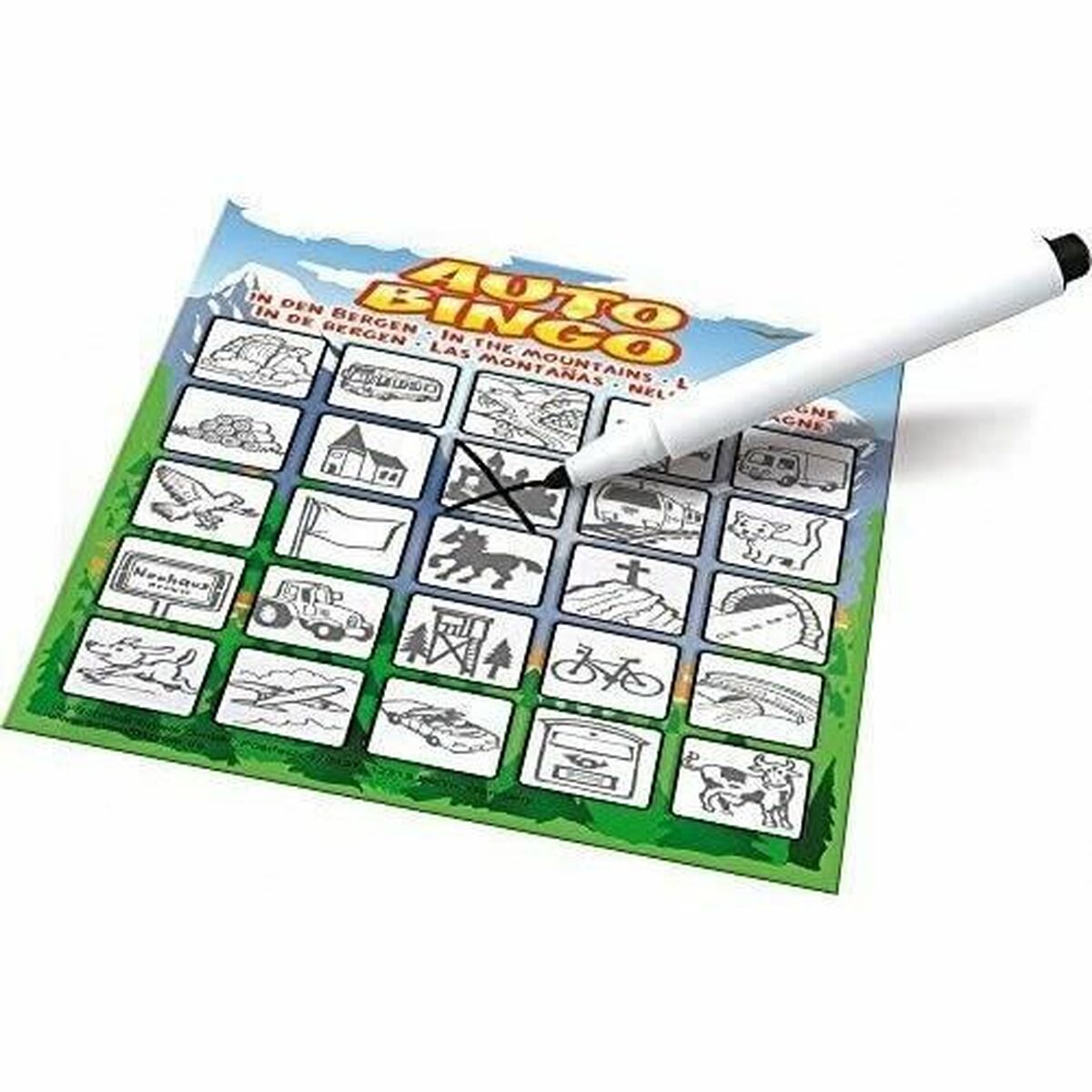Sällskapsspel Schmidt Spiele Auto-Bingo - 2