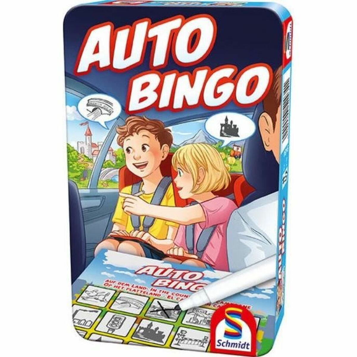 Sällskapsspel Schmidt Spiele Auto-Bingo