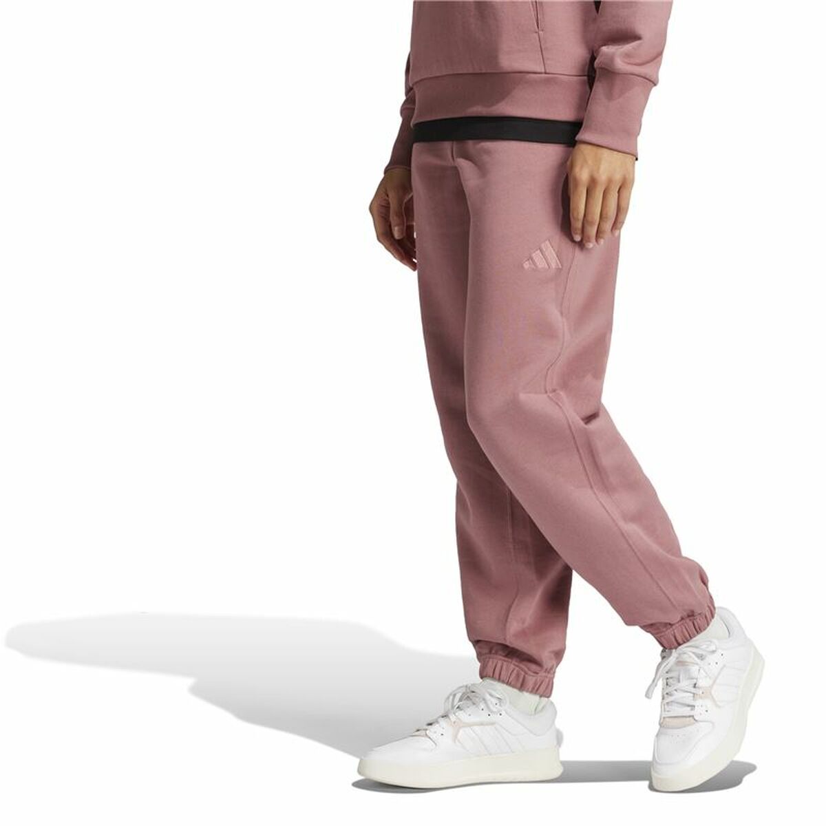 Långa träningsbyxor Adidas All Szn French Terry Loose Rosa Kvinna - 2