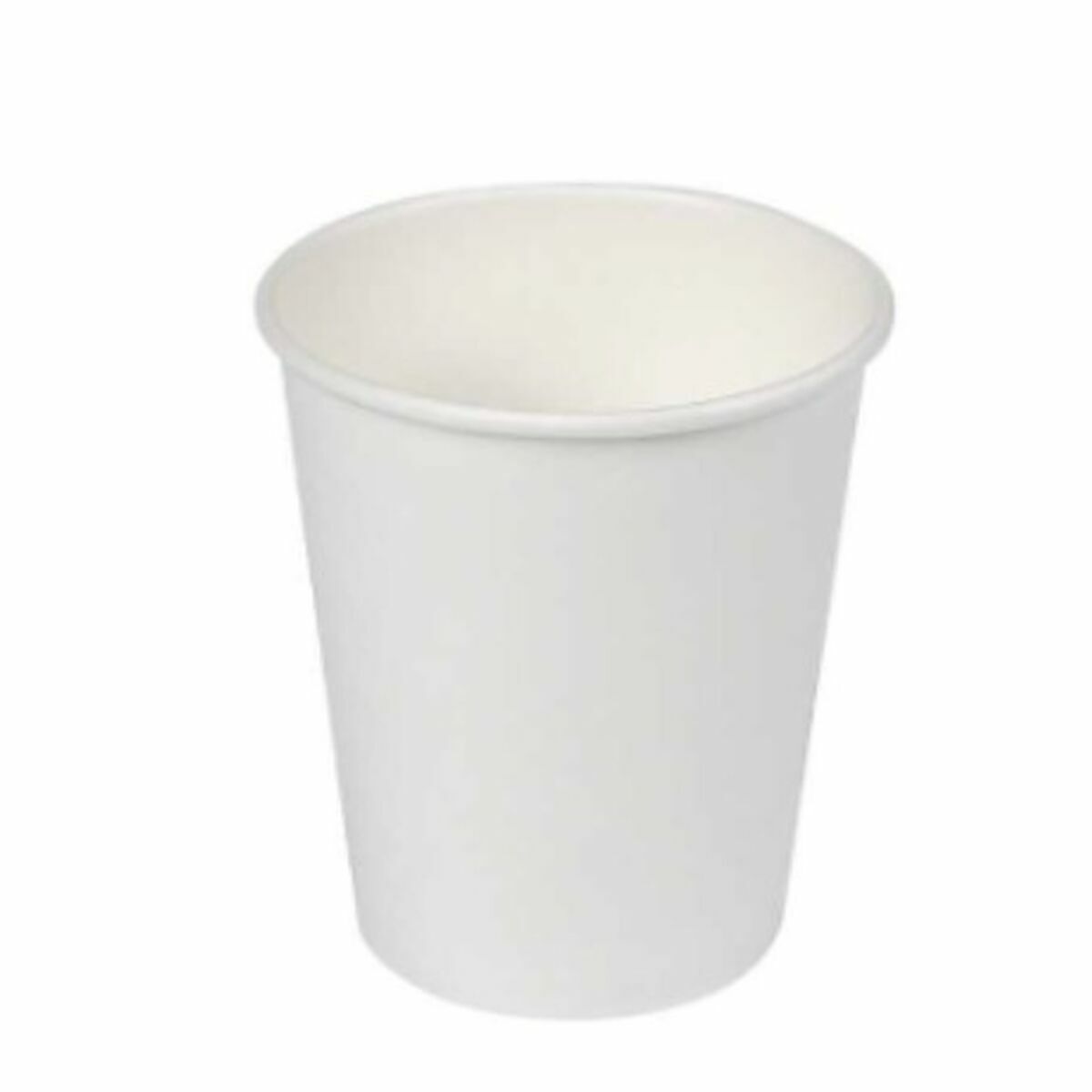 Glasset Algon Papp Engångsanvändning Vit 20 antal (100 Delar) - 2