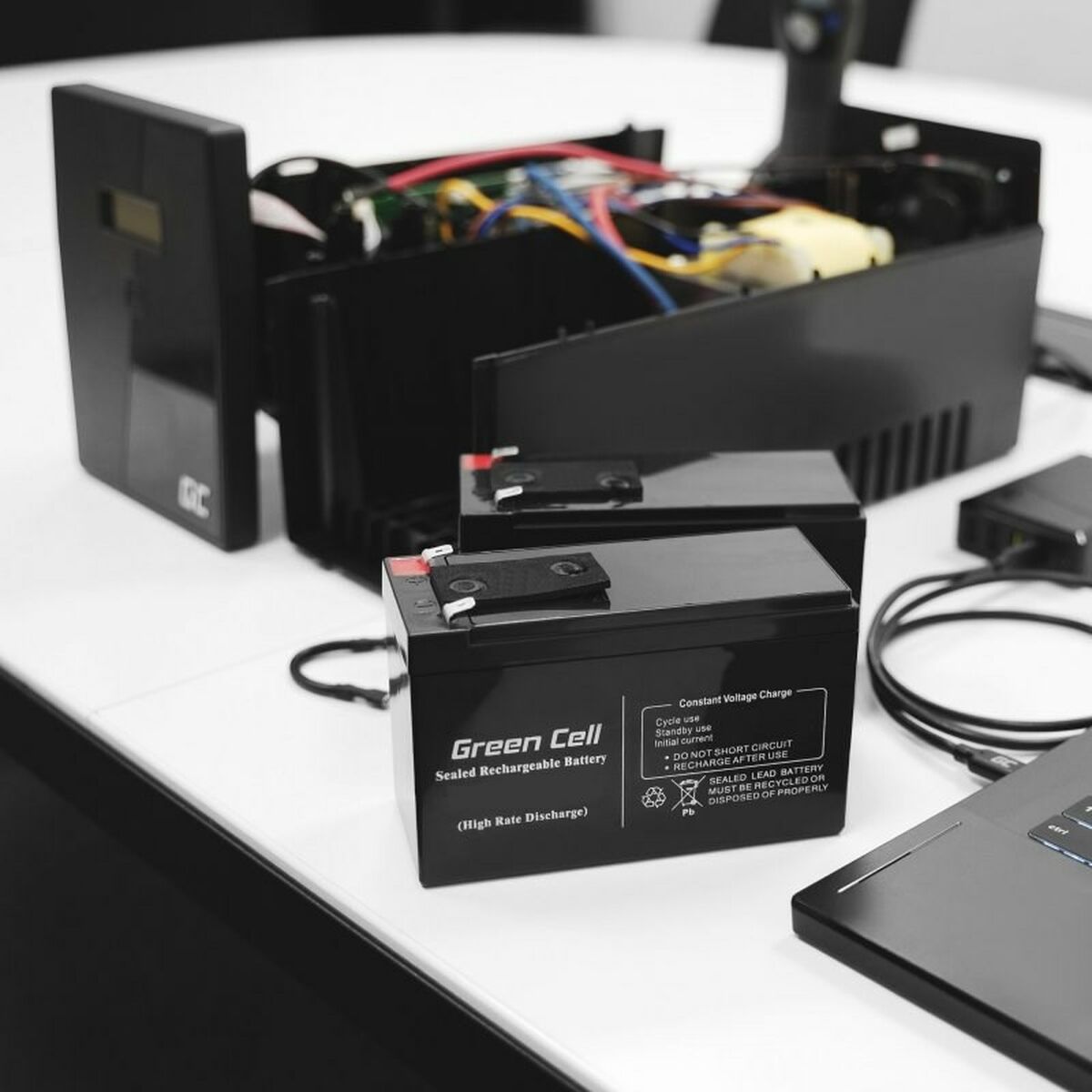 Batteri till System för Avbrottsfri Strömförsörjning UPS Green Cell AGM18 12 V - 8