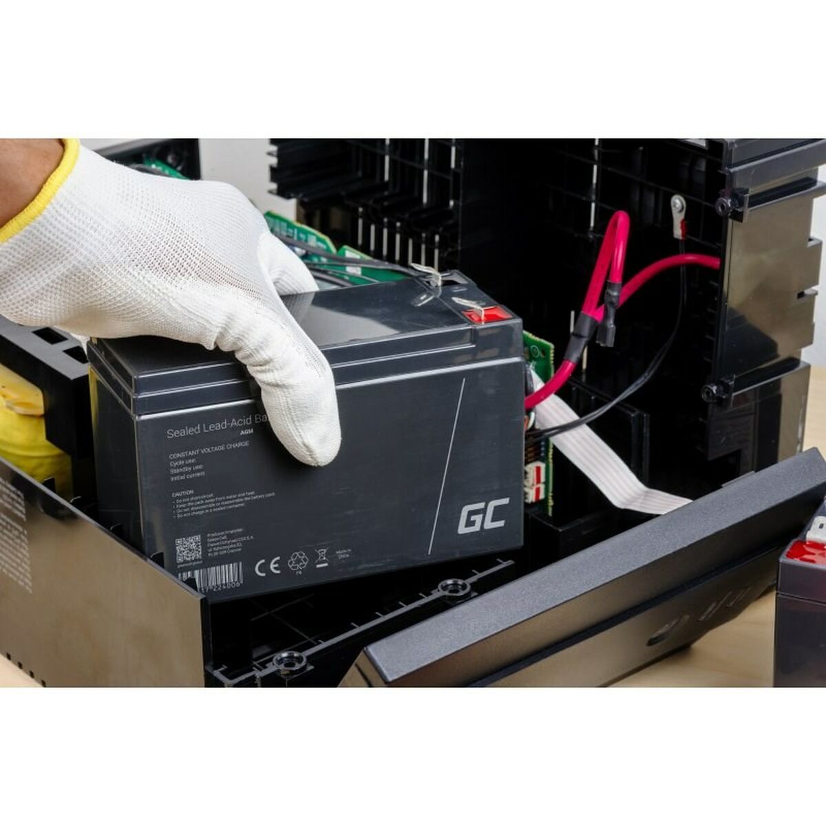 Batteri till System för Avbrottsfri Strömförsörjning UPS Green Cell AGM18 12 V - 7